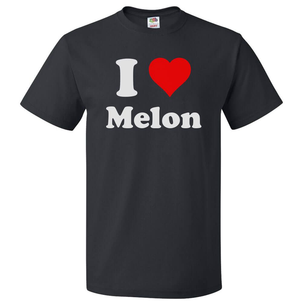 I Love Melon T shirt I Heart Melon